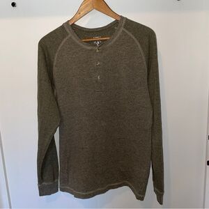 Red Head Henley Men's M  